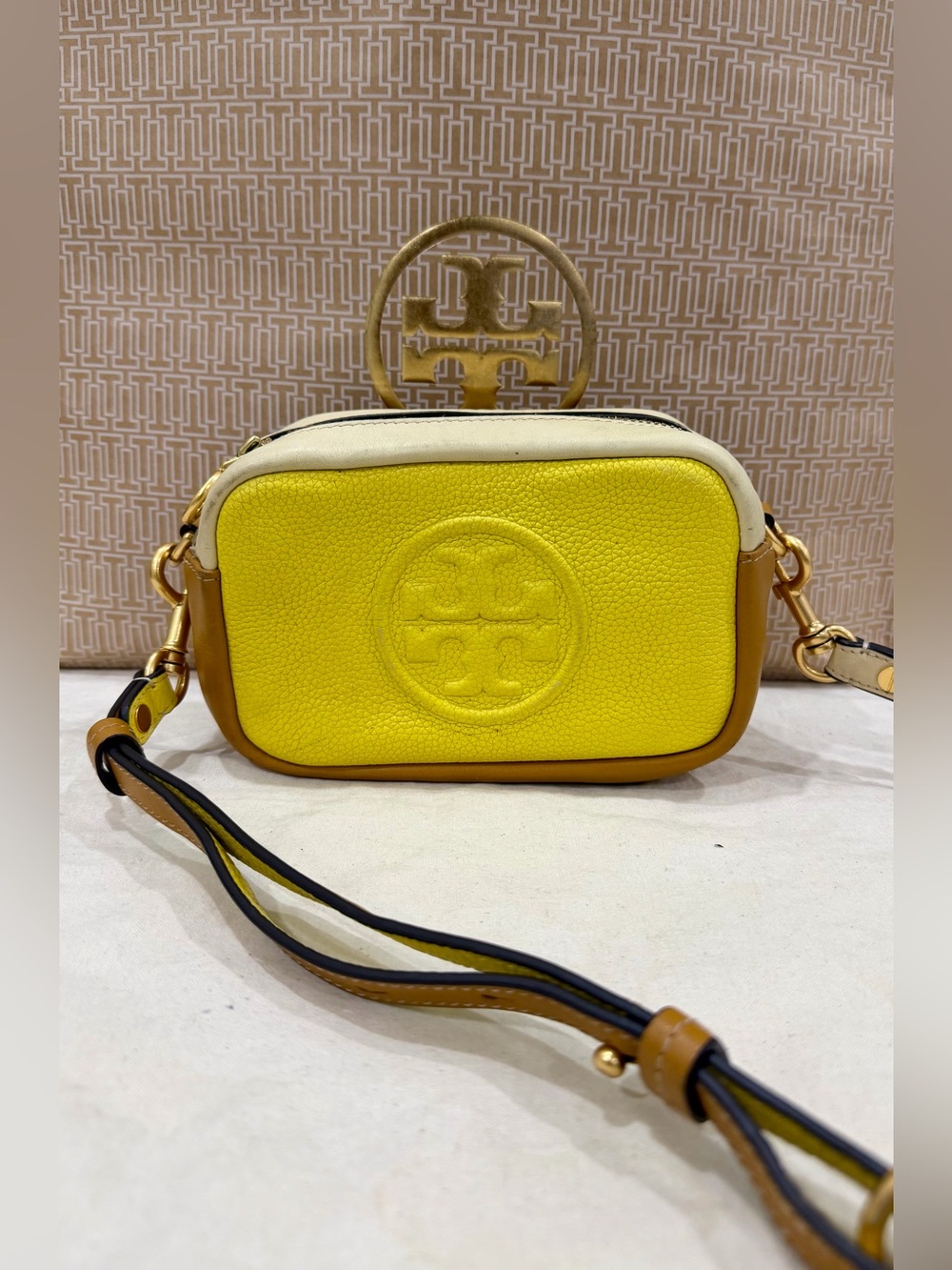 Tory Burch Perry Bombe Color-block crossbody